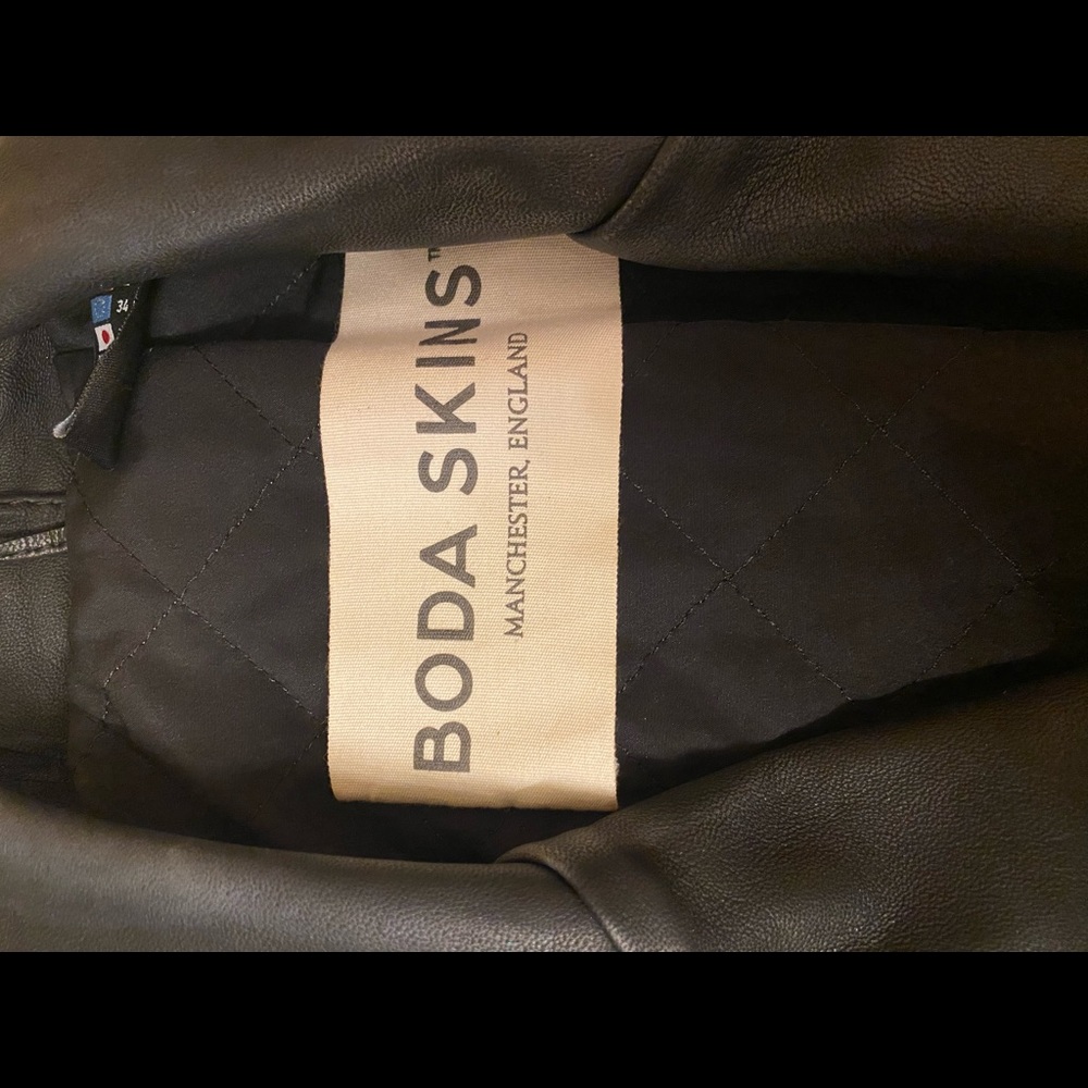 Boda/Skins Kay Michaels real leather jacket - Picture 2 of 5